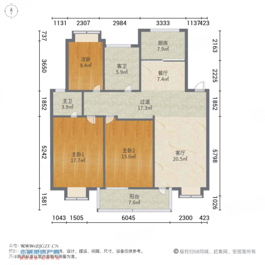 百桥花园-户型图-20250314-1.jpg?x-oss-process=image/resize,w_880 百桥花园-户型图-20250314-1.jpg?x-oss-process=image/resize,w_880