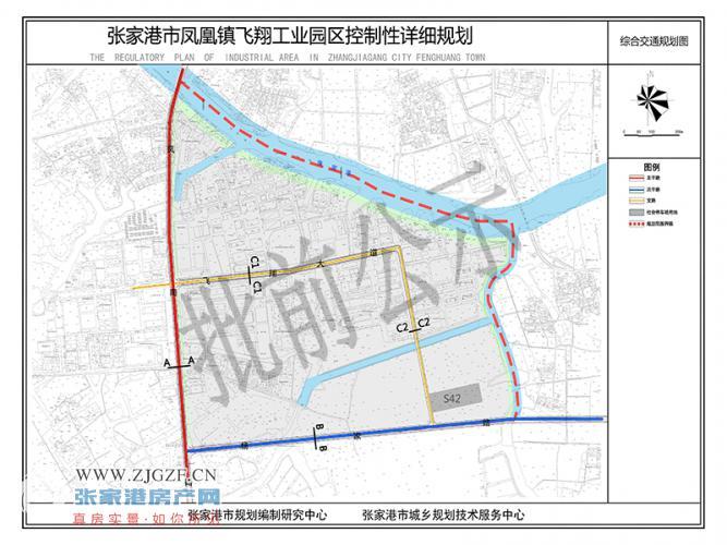 《张家港市凤凰镇飞翔工业园区控制性详细规划》进行批前公示,规划