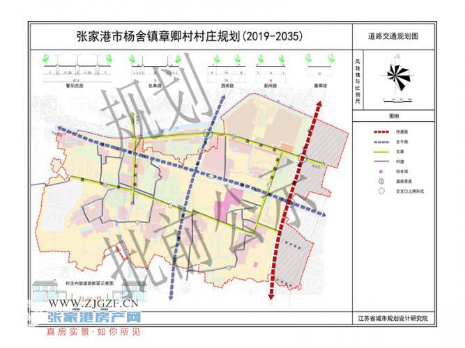 最新张家港市杨舍镇章卿村村庄规划公示来了涉及学校居家养老服务站