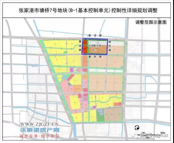 快看关于拟对张家港市塘桥7号地块规划调整方案来了