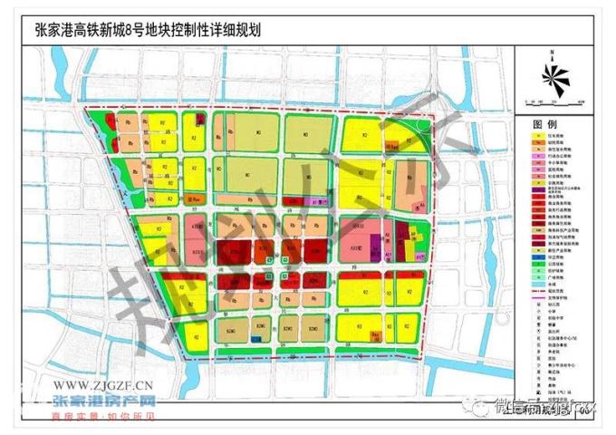 面积约3.7平方公里,张家港高铁新城地块详细规划公示来了