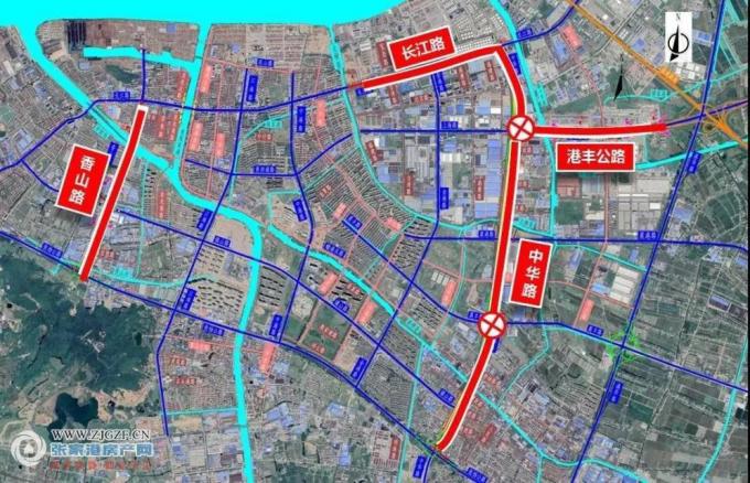 93公里,张家港港区集疏运快速环线新建工程来了,预计2021年下半年开工