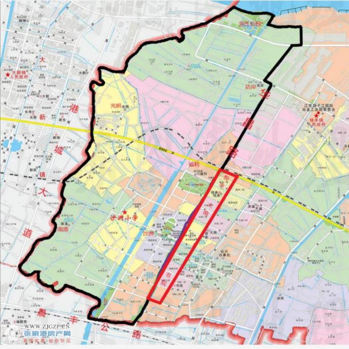 关于沙洲小学施教区划分事项公示来了!_张家港