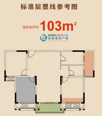尚城国际户型图，拍摄于2012/5/8