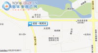 缇香·镜湖湾交通图，拍摄于2013/3/12