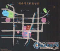新珑湾交通图，拍摄于2013/11/19