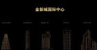 金新城国际中心实景图，拍摄于2013/12/26