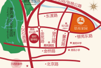 景尚家园交通图，拍摄于2014/9/15