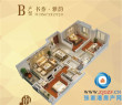 御景天成户型图，拍摄于2016/5/24