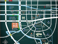 中南樾府交通图，拍摄于2018/4/19