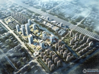 城际空间站沙盘图，拍摄于2020/12/24
