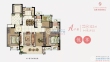 阳光经典花园户型图，拍摄于2020/4/10