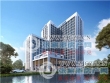 新农联银座沙盘图，拍摄于2020/8/14