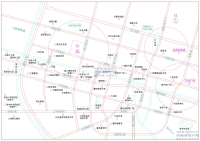 金田广场交通图，拍摄于2022/5/10