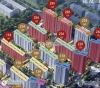 建发云湖上沙盘图，拍摄于2023/12/13