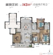 弘元宏地·映月台户型图
