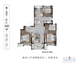 中梁暨阳时光户型图，拍摄于2023/5/22