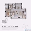 建发云湖上户型图，拍摄于2023/7/28