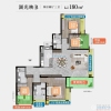 建发云湖上户型图，拍摄于2023/8/17