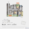 建发云湖上户型图，拍摄于2023/9/20