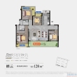 建发云湖上户型图，拍摄于2023/9/20