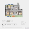建发云湖上户型图，拍摄于2023/9/20