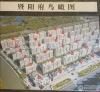 青禾暨阳府沙盘图，拍摄于2024/10/12