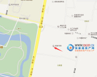 新航花苑交通图，拍摄于2016/1/18