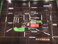 缇香广场交通图，拍摄于2018/3/18