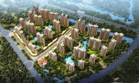 阳光锦程沙盘图，拍摄于2018/7/4