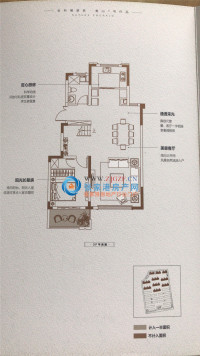 金科博翠名邸户型图，拍摄于2018/7/18