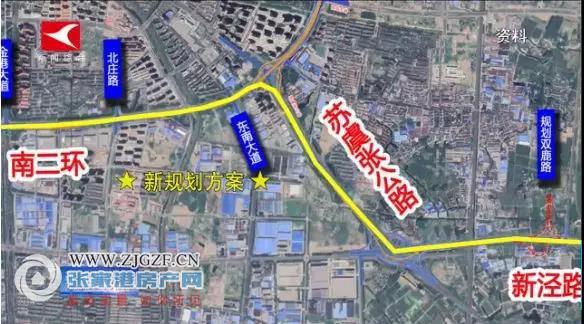 此外,为了缓解苏虞张公路交通压力过大,新方案还将在苏虞张公路南二环