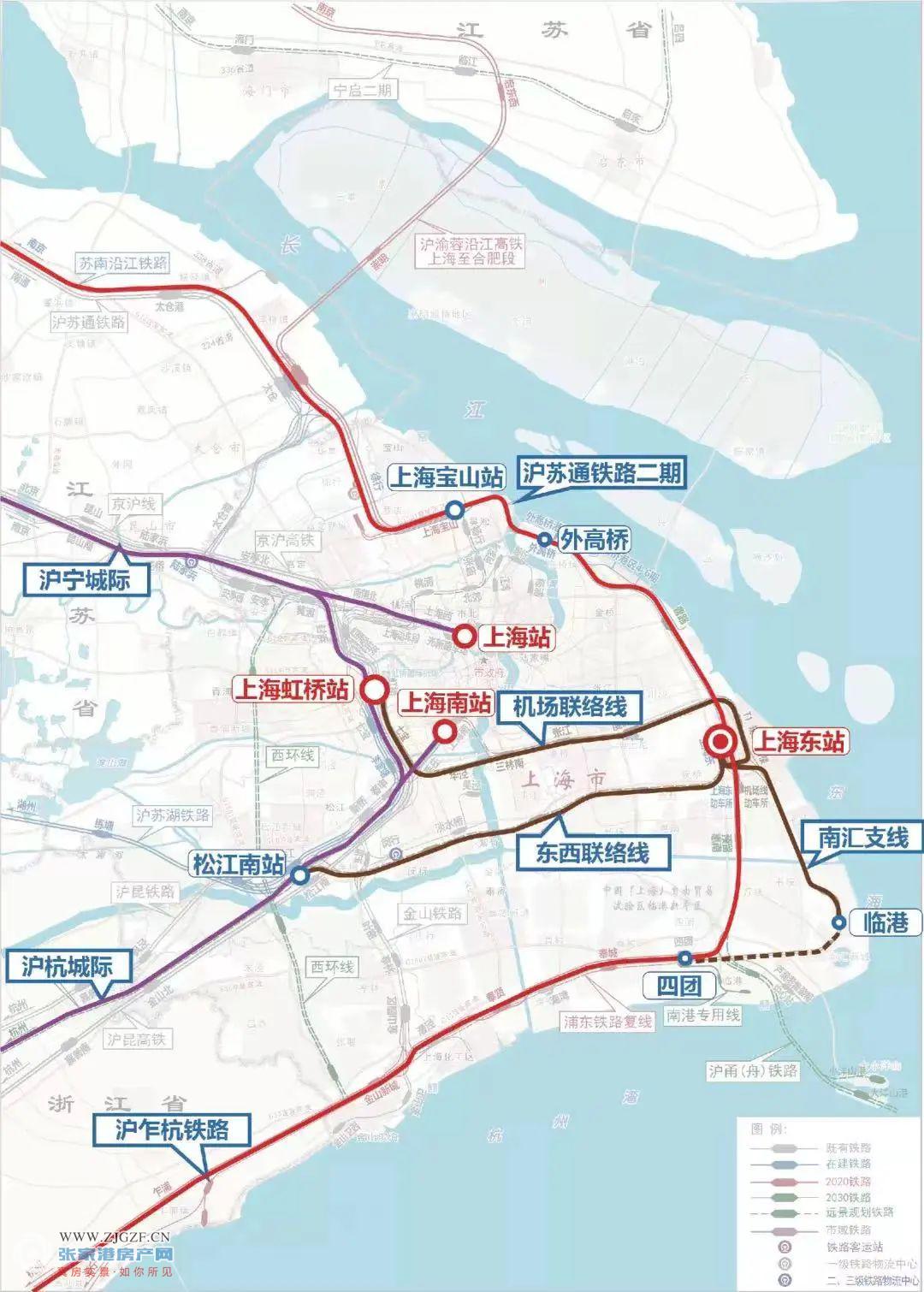 沪宁沿江高速铁路等多条线路