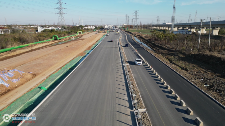 346国道张家港绕城段改扩建工程将于今年6月建成通车